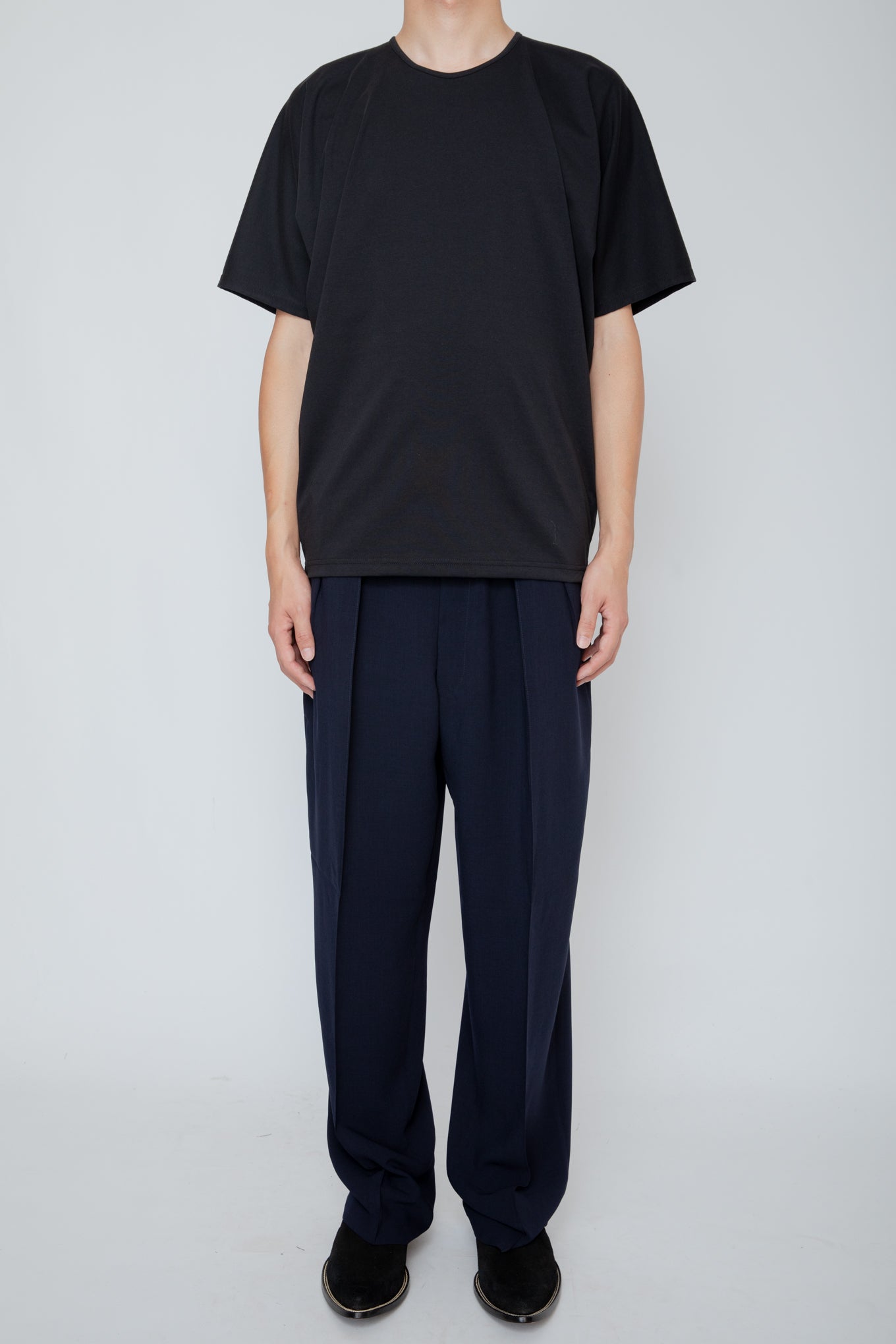KIMONO SLEEVE T-SHIRT / BLACK