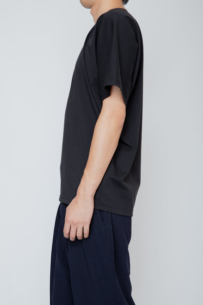KIMONO SLEEVE T-SHIRT / BLACK