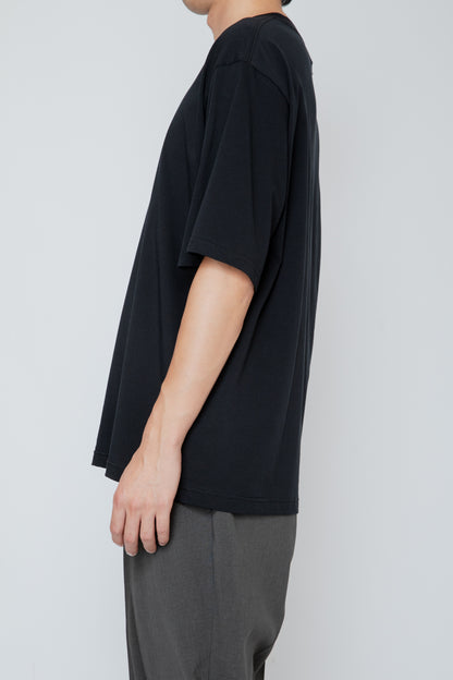CREW-NECK T-SHIRT / BLACK