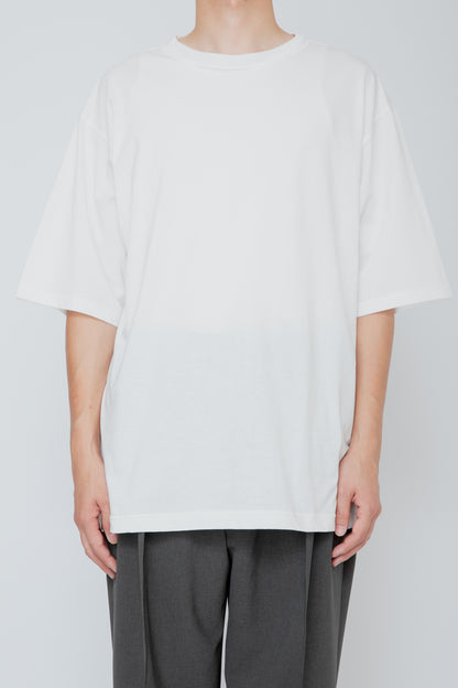 CREW-NECK T-SHIRT / WHITE