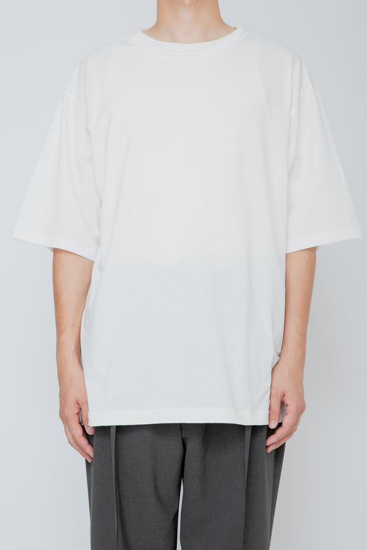 CREW-NECK T-SHIRT / WHITE