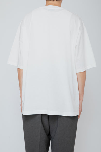 CREW-NECK T-SHIRT / WHITE