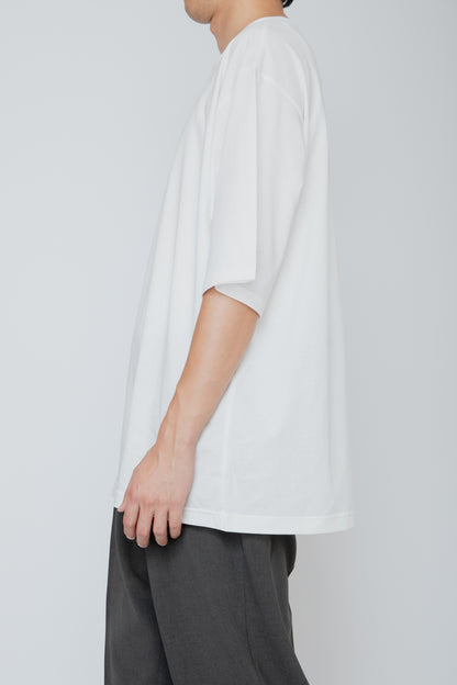 CREW-NECK T-SHIRT / WHITE