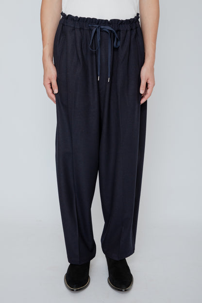 FRENCH TWILL DOUGI PANTS / NAVY