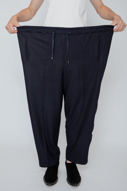 FRENCH TWILL DOUGI PANTS / NAVY