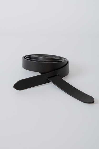 KNOTTED BELT / BLACK