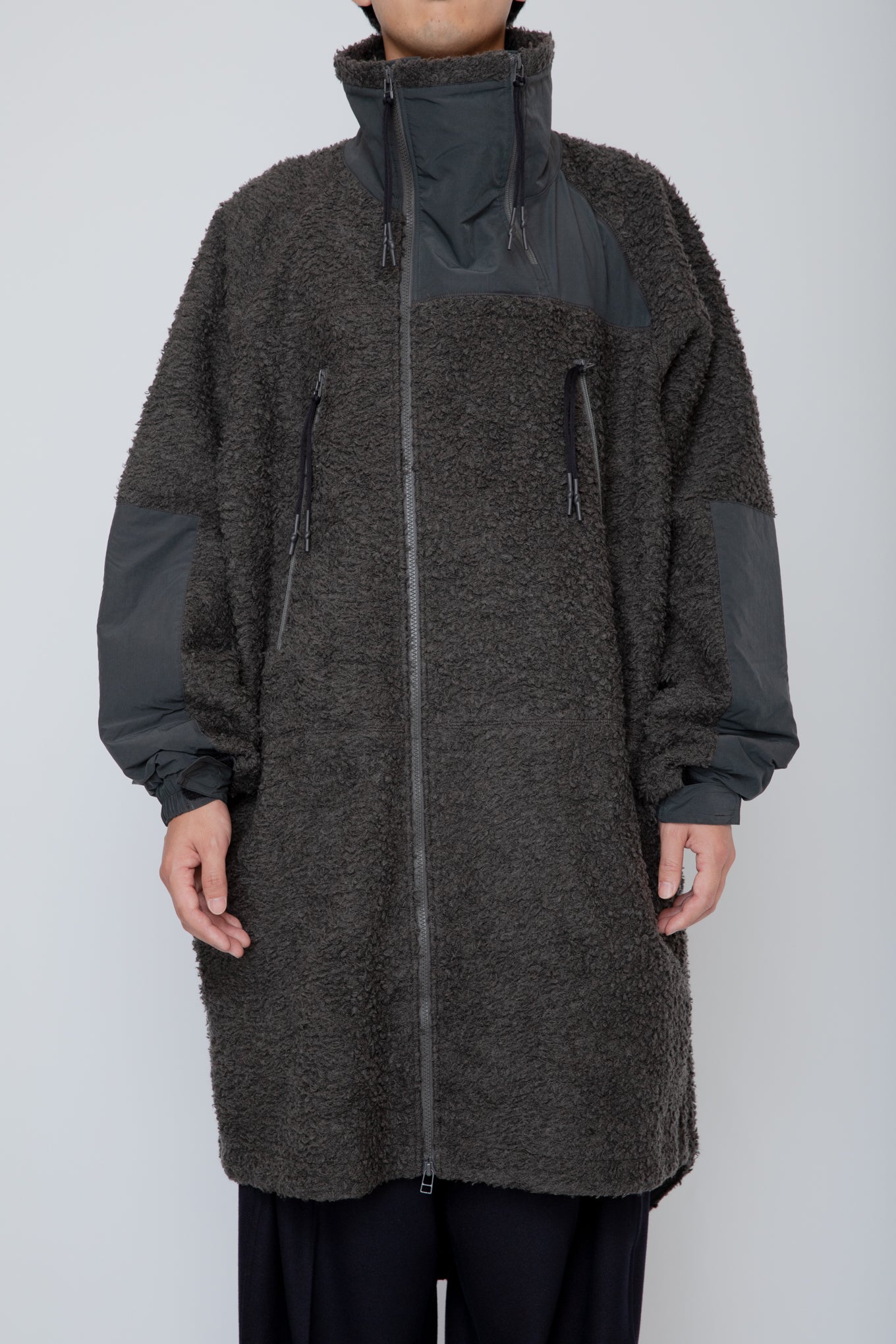 FUNCTIONAL BOA MONSTER PARKA / CHARCOAL