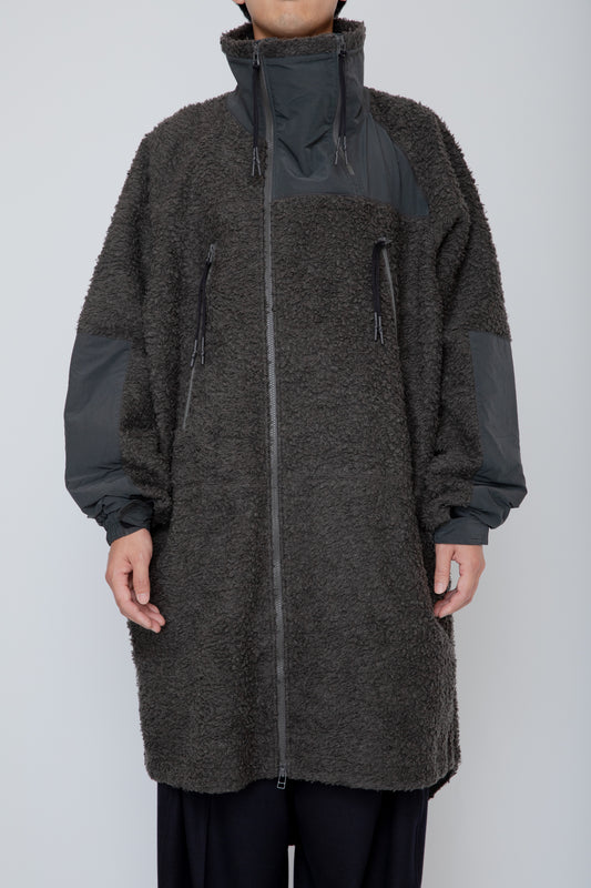 FUNCTIONAL BOA MONSTER PARKA / CHARCOAL