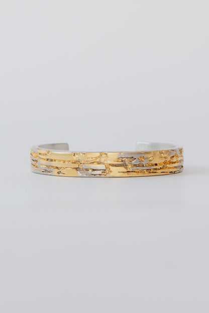 NARROW BANGLE / TIN×GOLD