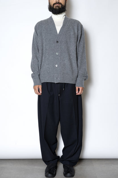 ONESIDE RAGLAN SLEEVE CARDIGAN / TOP GRAY