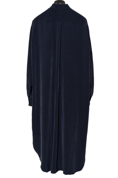 BAND COLLAR ONE-PIECE/NAVY