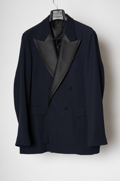 TUXEDO JACKET / NAVY x BLACK