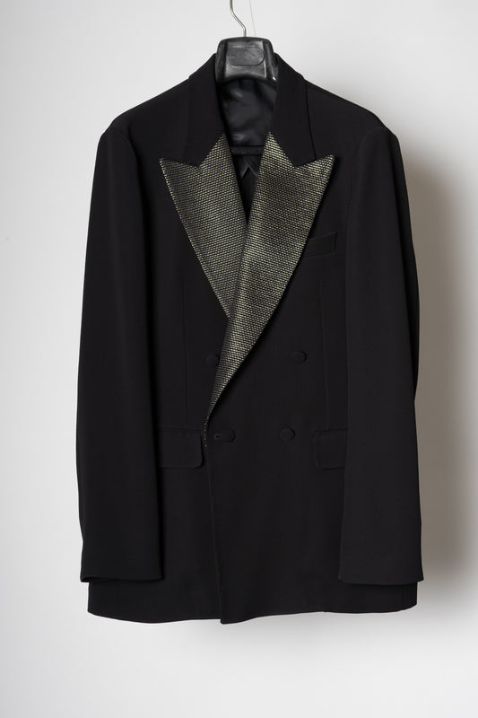 TUXEDO JACKET / BLACK x GOLD