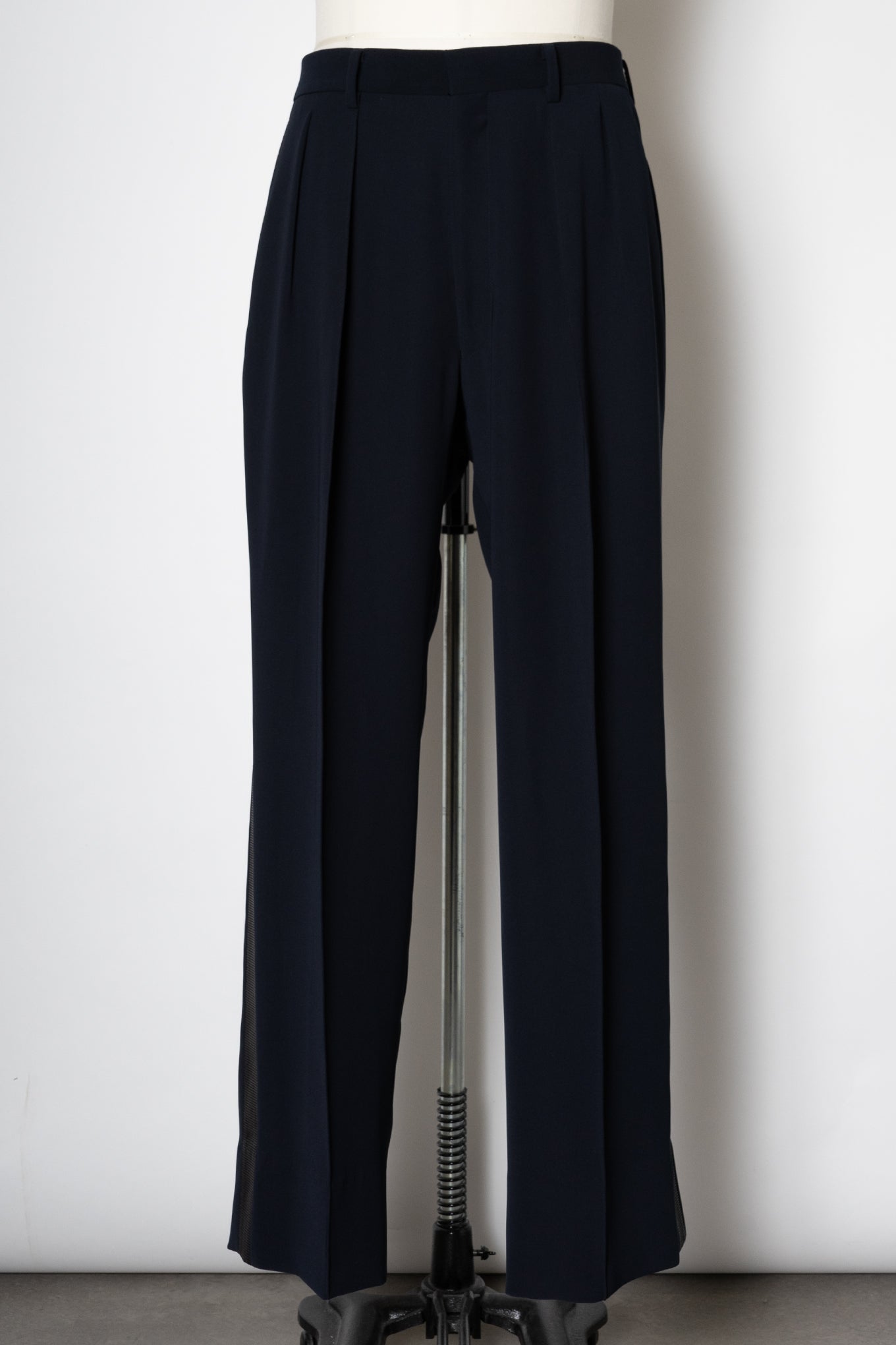 SIDE STRIPE TROUSERS / NAVY x BLACK