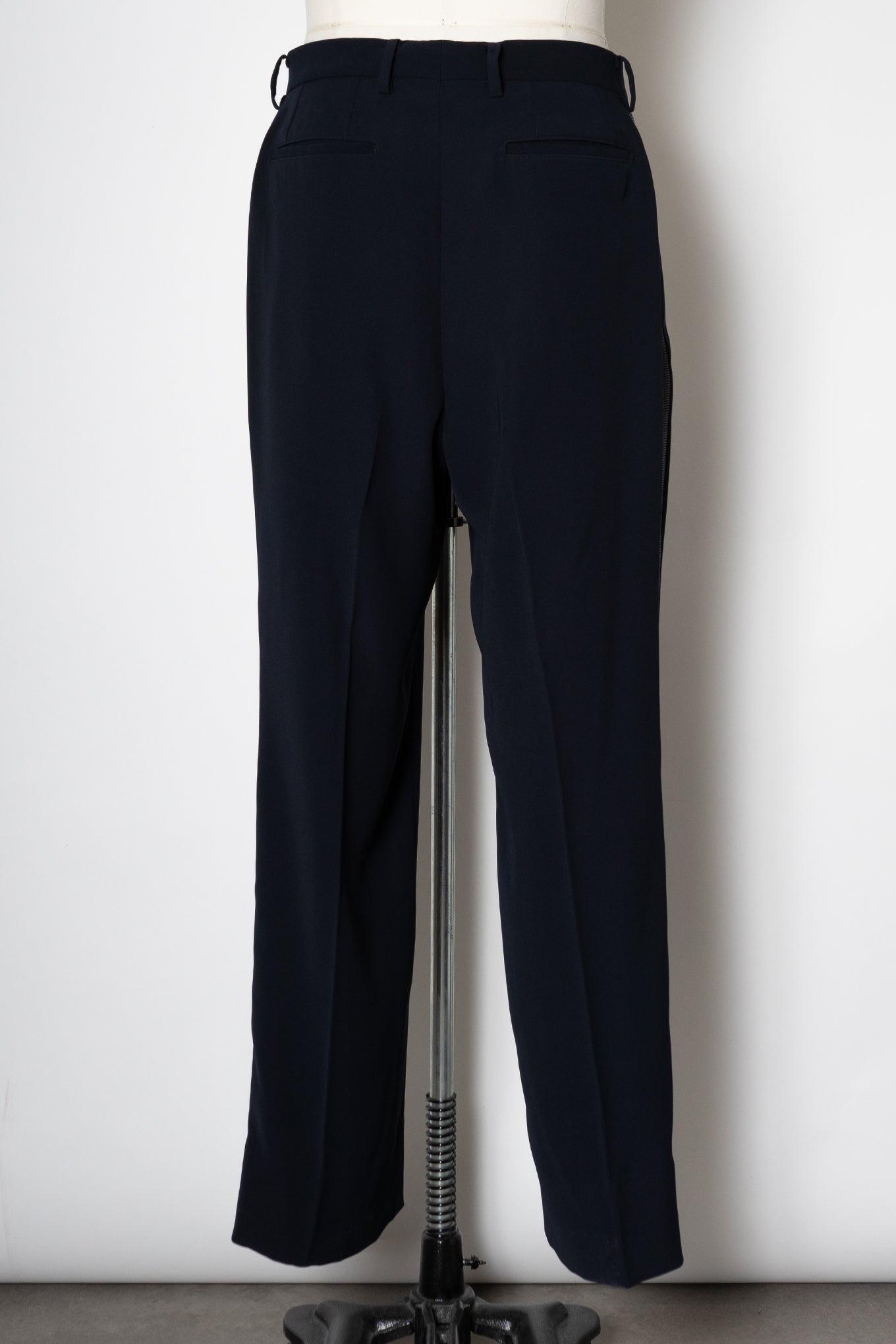 SIDE STRIPE TROUSERS / NAVY x BLACK