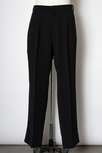 SIDE STRIPE TROUSERS / BLACK x GOLD