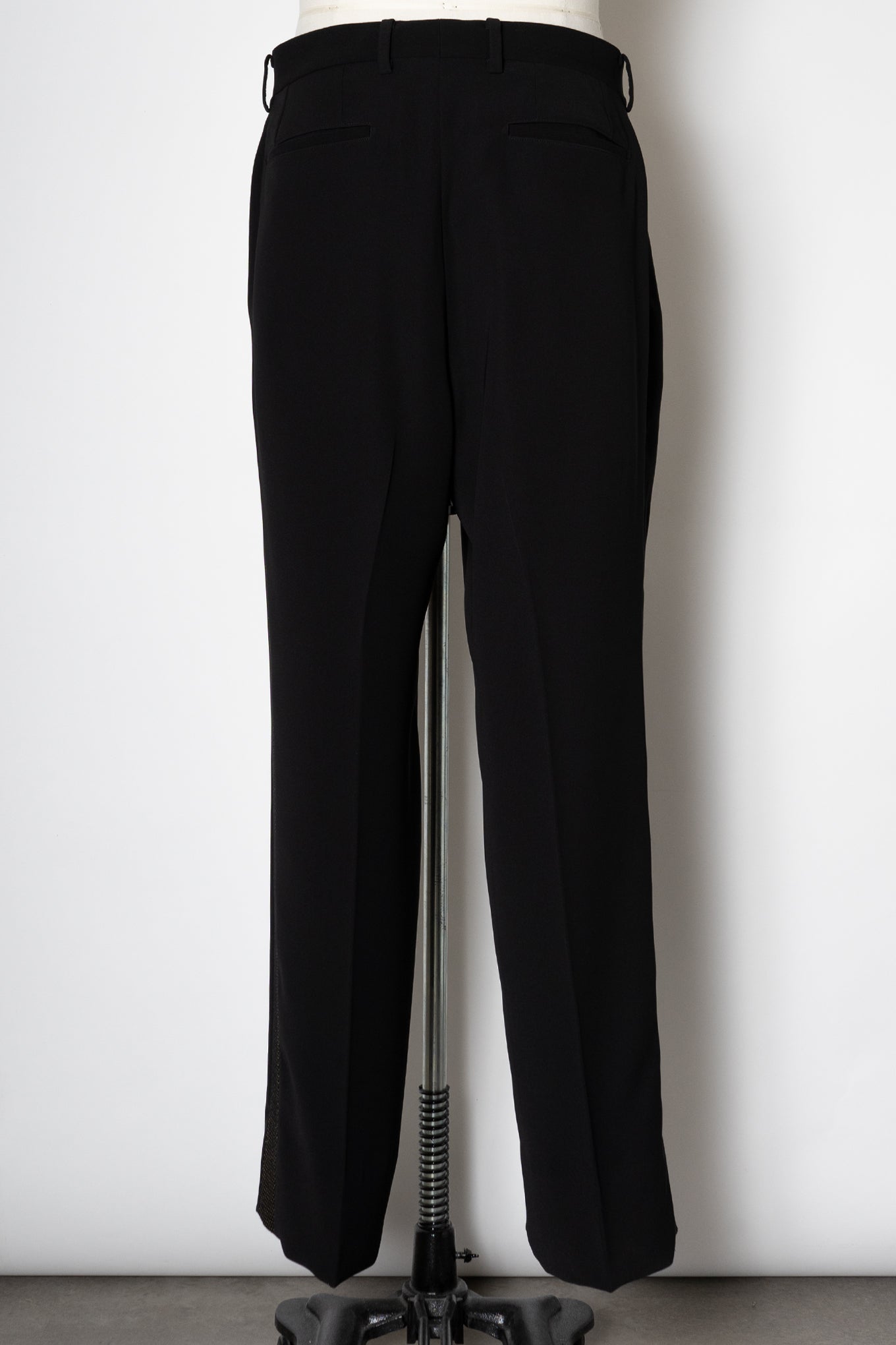 SIDE STRIPE TROUSERS / BLACK x GOLD