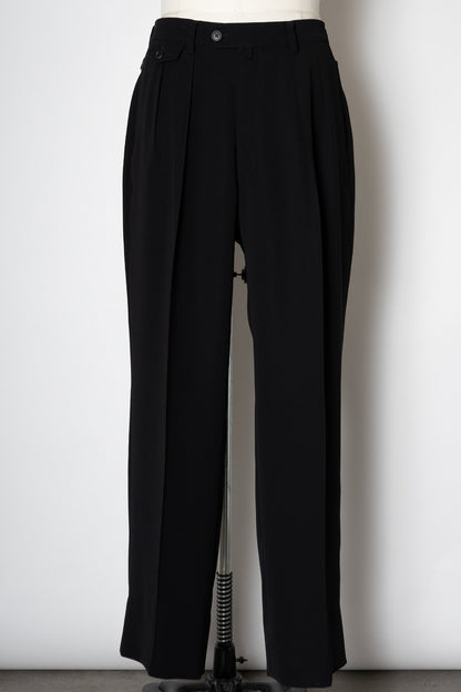 WIDE TROUSERS / BLACK