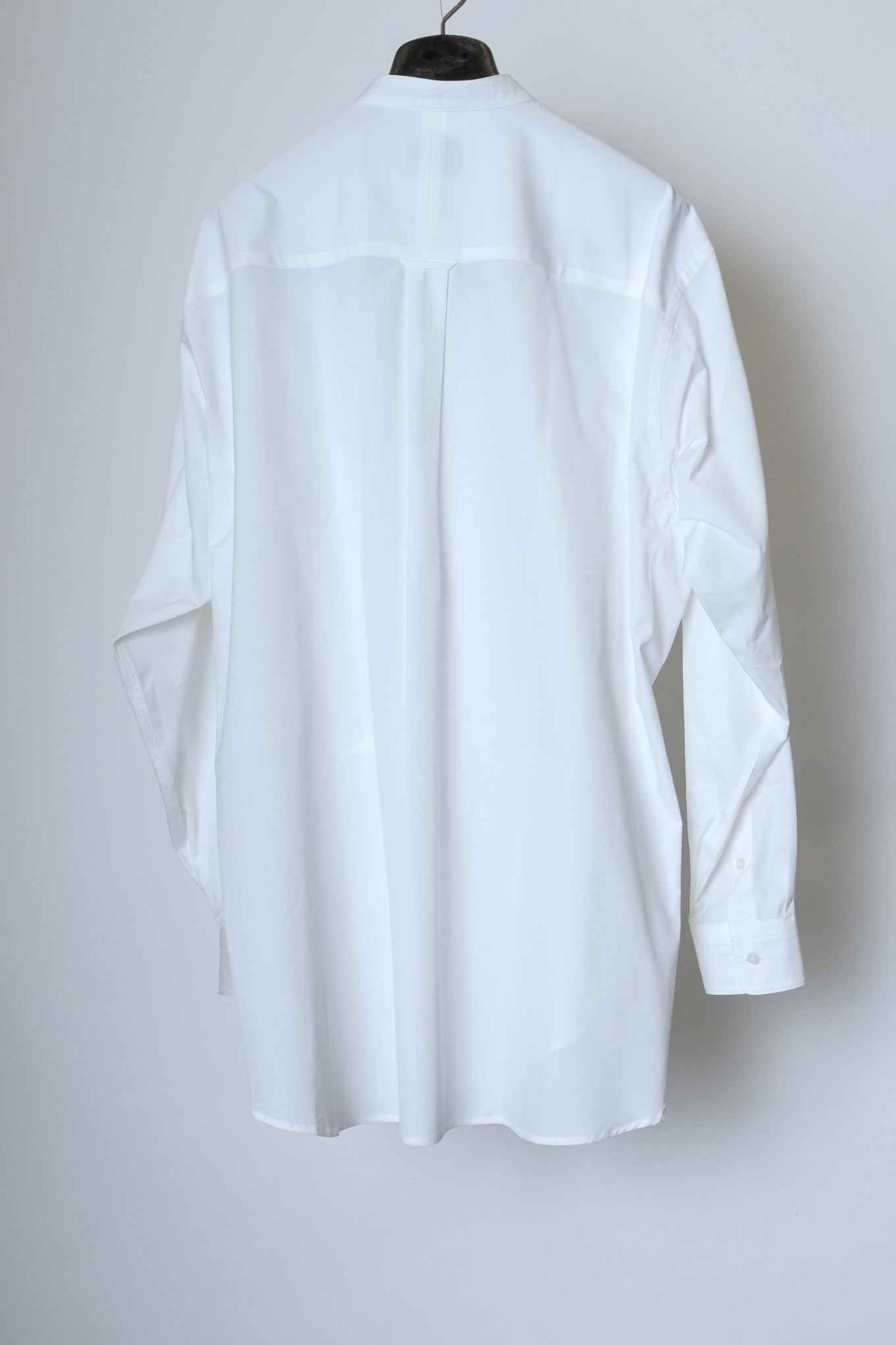 BAND COLLAR DOUGI SHIRT / WHITE