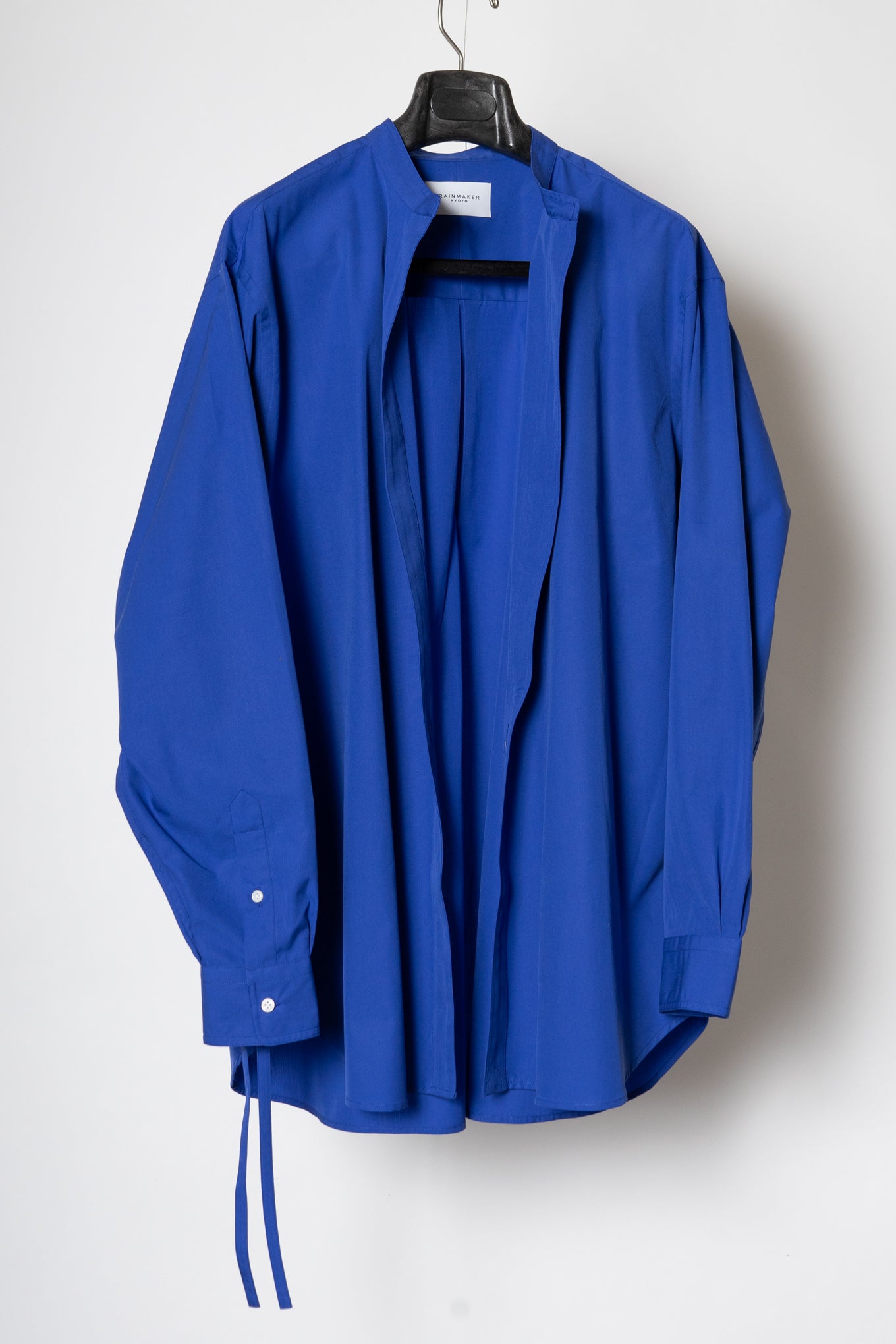 BAND COLLAR DOUGI SHIRT / BLUE