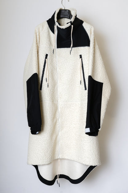 FUNCTIONAL BOA MONSTER PARKA / IVORY