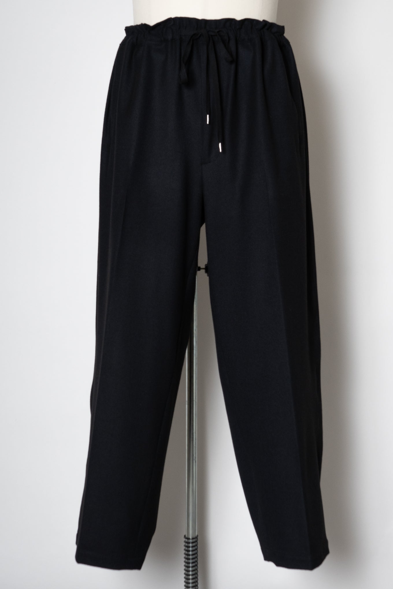 FRENCH TWILL DOUGI PANTS / BLACK