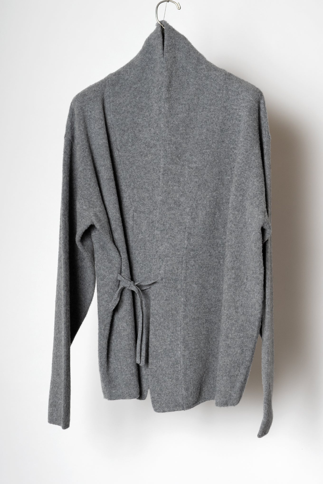 DOUGI KNIT JACKET / TOP GRAY