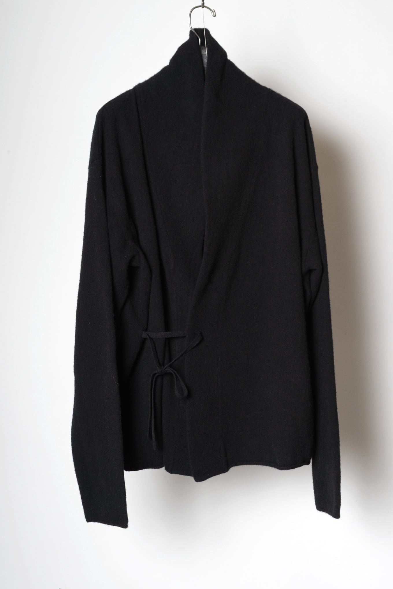 DOUGI KNIT JACKET / BLACK