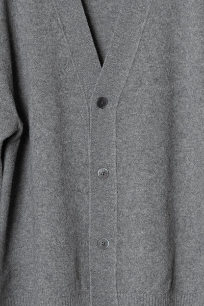 ONESIDE RAGLAN SLEEVE CARDIGAN / TOP GRAY