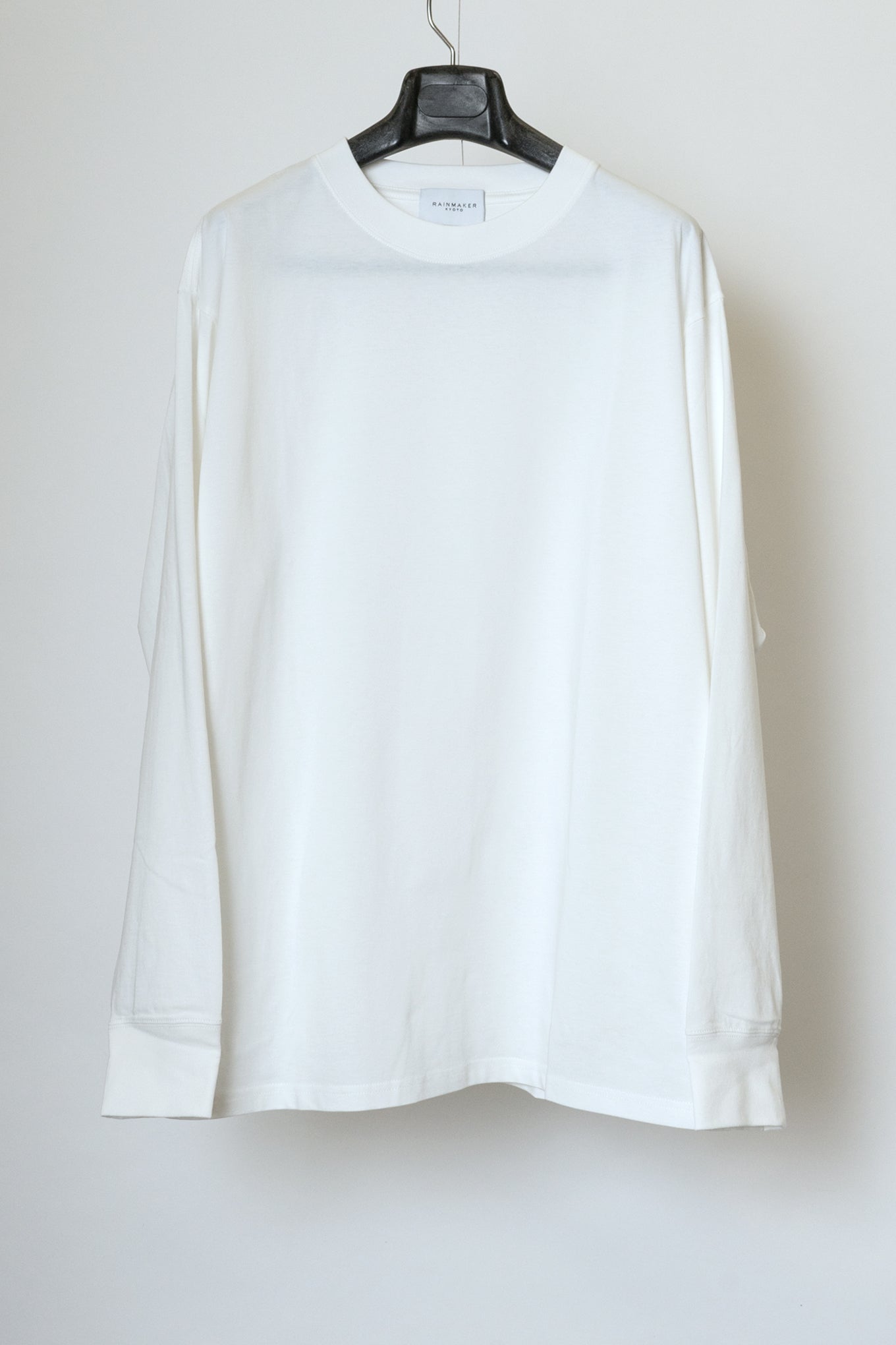 CREW-NECK LONG T-SHIRT / OFF WHITE