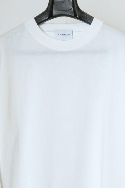 CREW-NECK LONG T-SHIRT / OFF WHITE