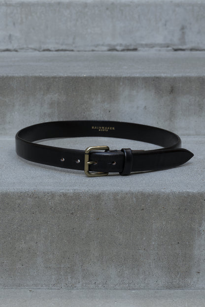 ROLLER BUCKLE BELT / BLACK