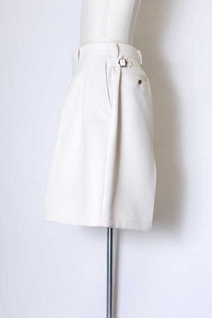 TRIPLE CLOTH HAKAMA SHORTS / IVORY