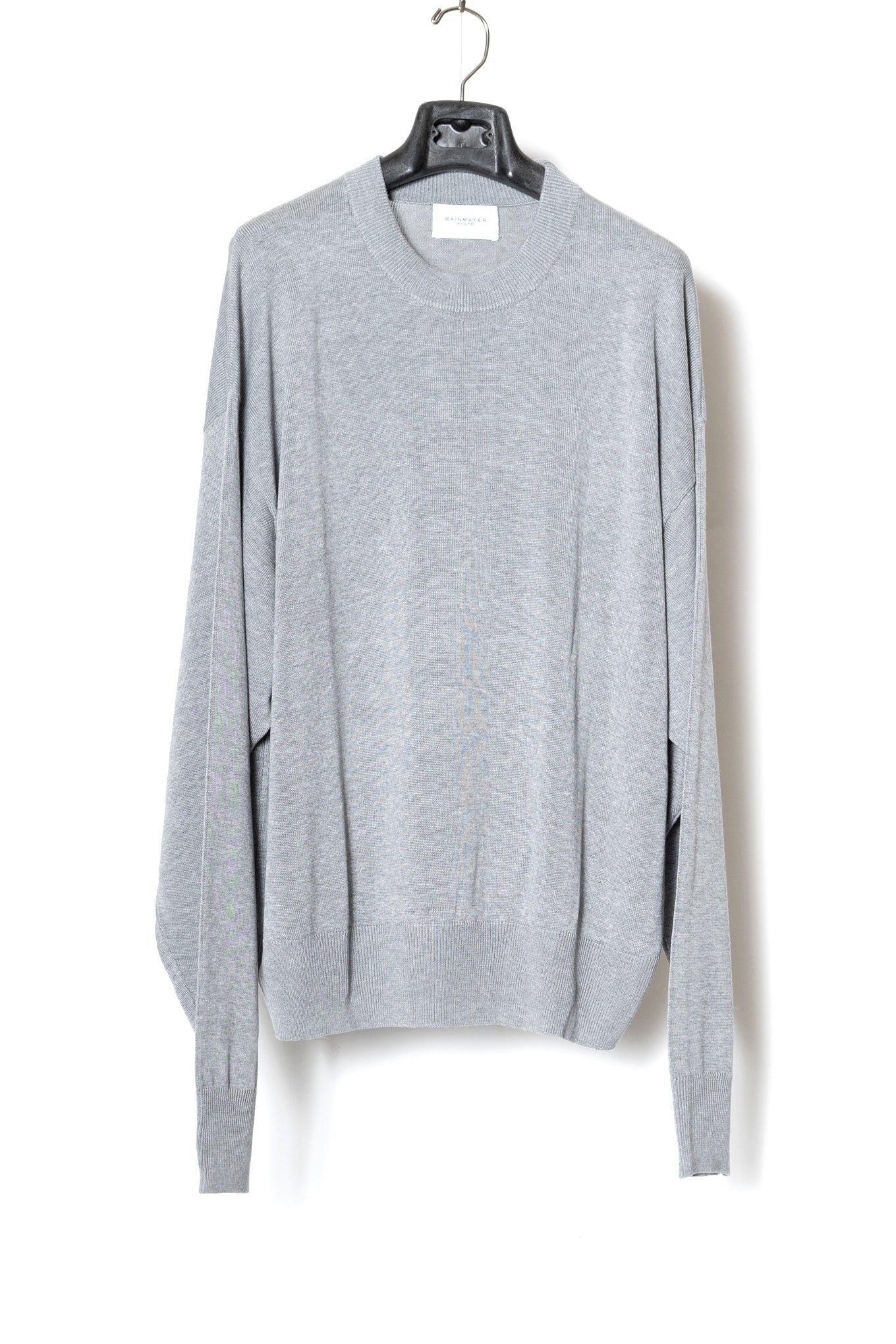 CREW-NECK SWEATER / TOP GRAY