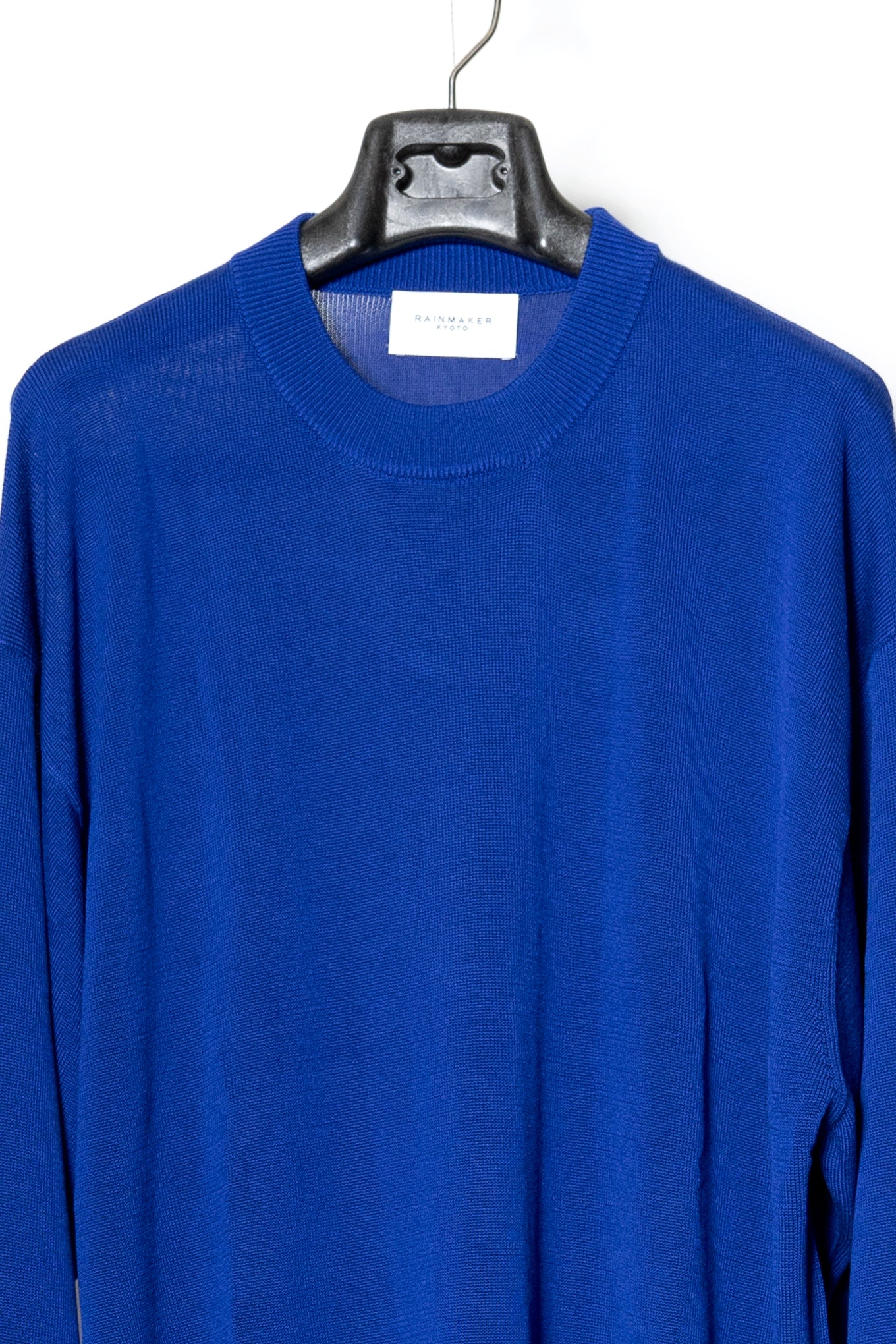 CREW-NECK SWEATER / BLUE