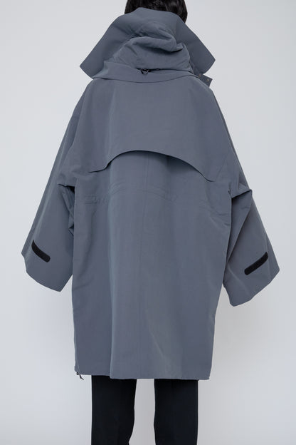 BREATHABLE WATERPROOF FIELD PARKA / CHARCOAL