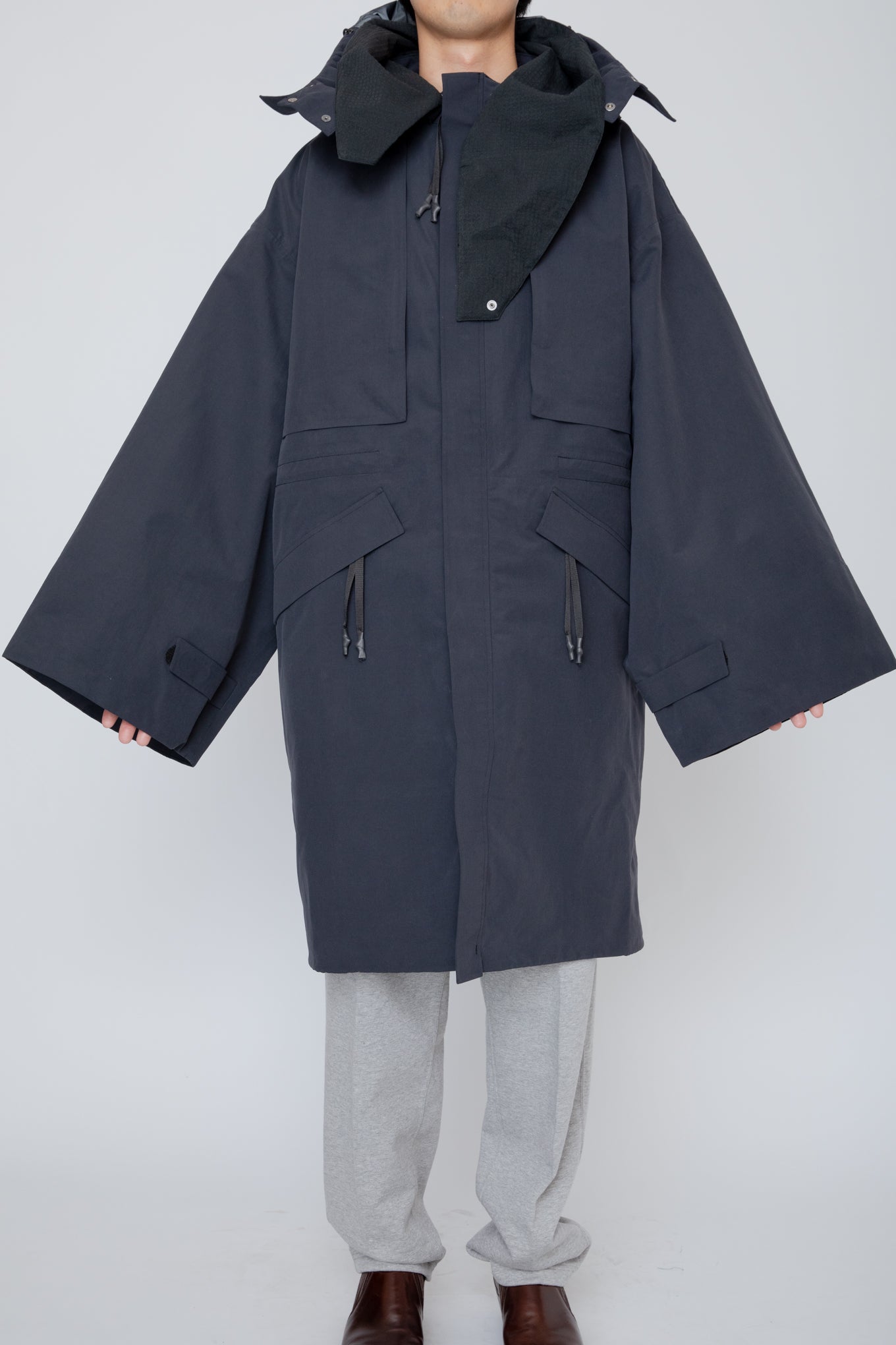 BREATHABLE WATERPROOF FIELD PARKA / BLACK