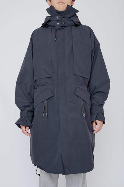 BREATHABLE WATERPROOF FIELD PARKA / BLACK