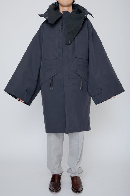 BREATHABLE WATERPROOF FIELD PARKA / BLACK
