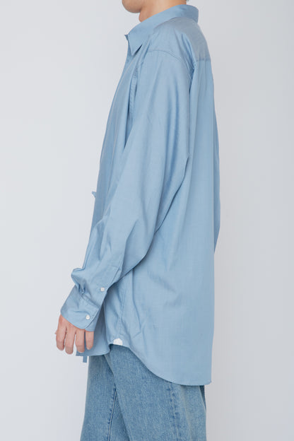 REGULAR COLLAR DOUGI SHIRT / LIGHT INDIGO
