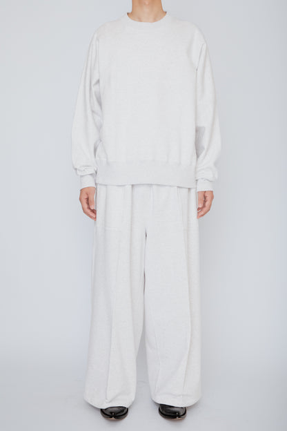 HAKAMA SWEATPANTS / HEATHER WHITE