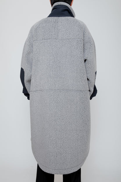 POLARTEC FLEECE MONSTER COAT / GRAY