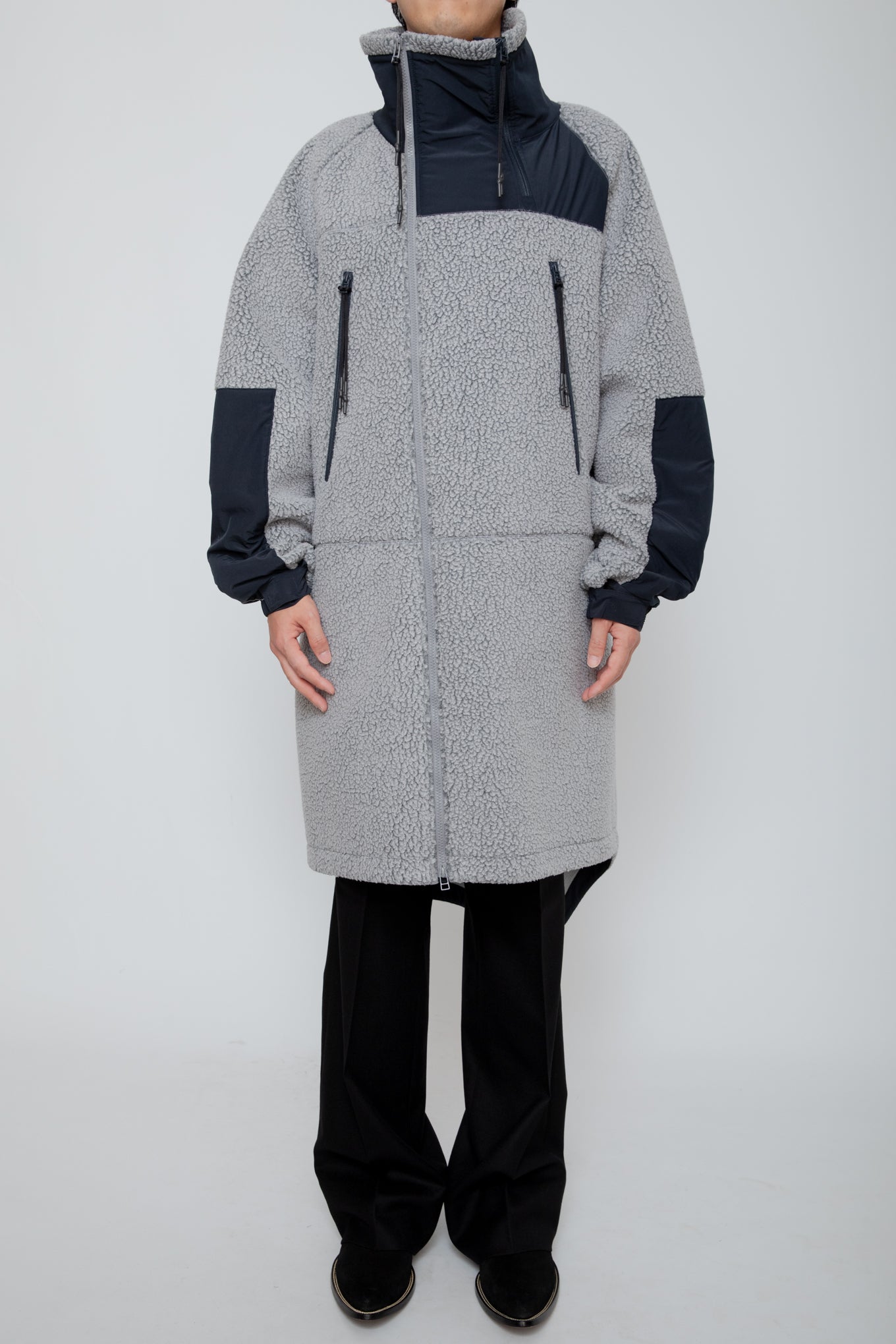 ジャケット・アウター rainmaker kyoto monster parka POLARTEC FLEECE MONSTER COAT / GRAY – RAINMAKER KYOTO