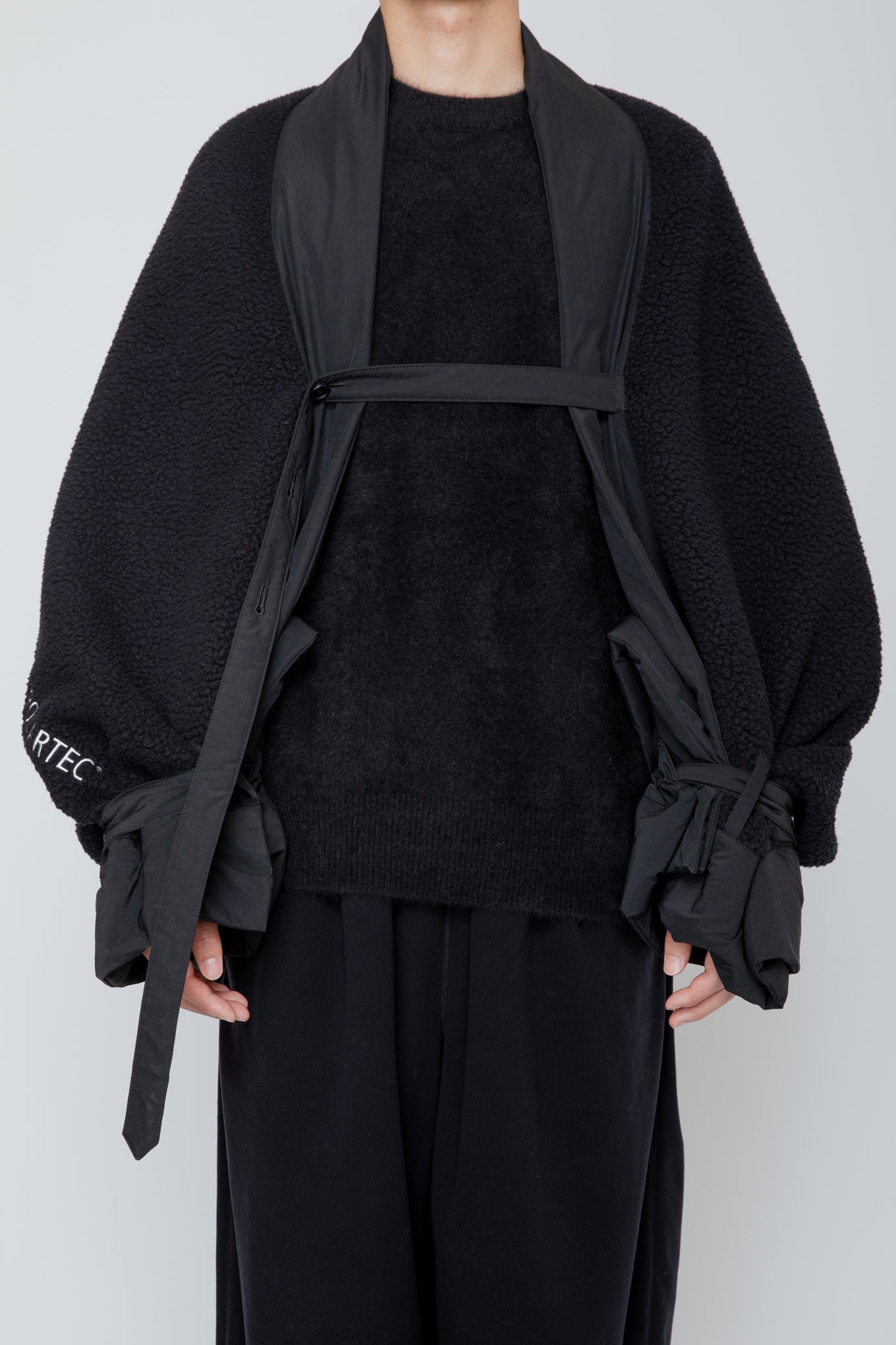 RAINMAKER BLANKET MANTLE BLACK ストール RAINMAKER BLANKET MANTLE BLACK ストール