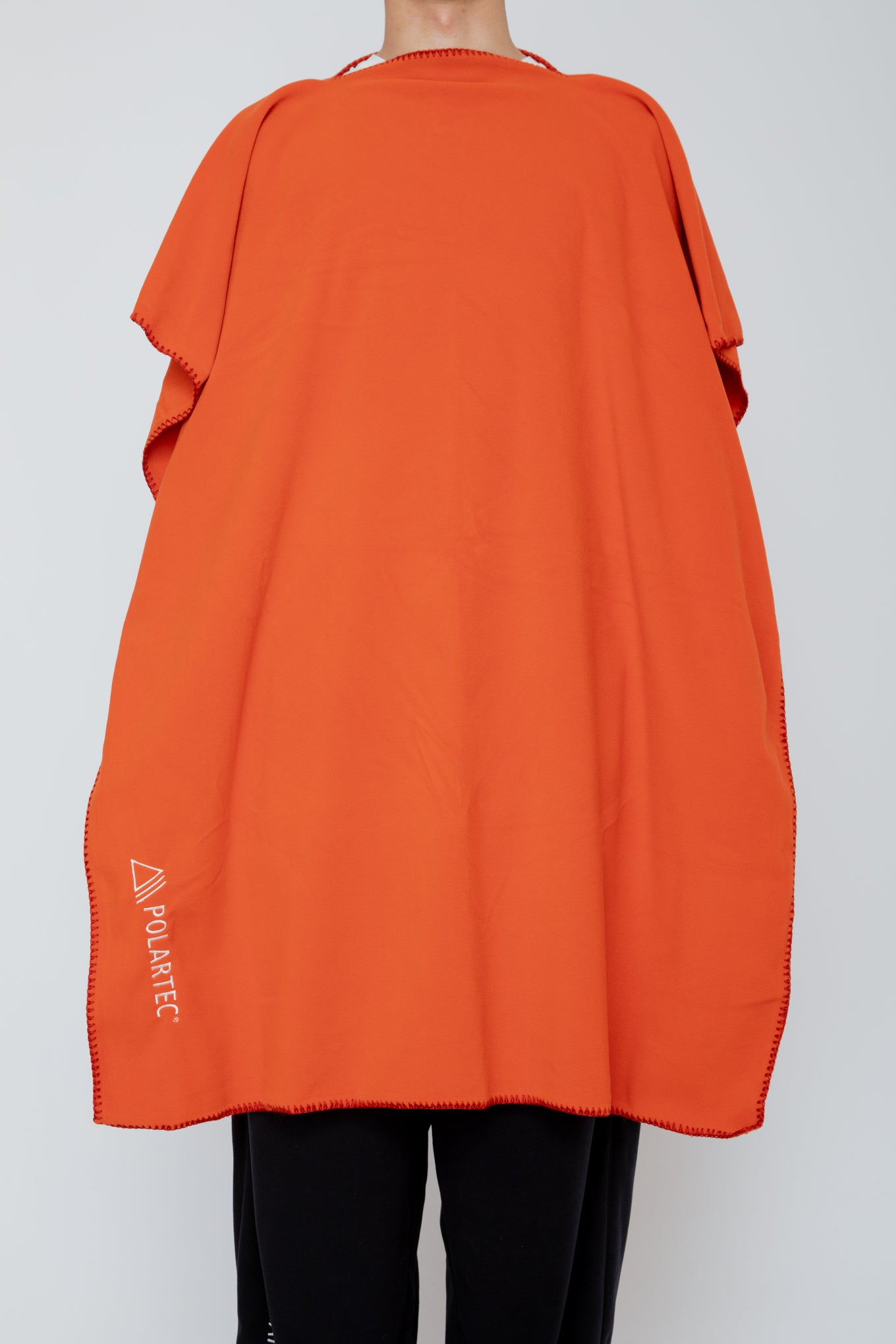POLARTEC STOLE PONCHO / ORANGE