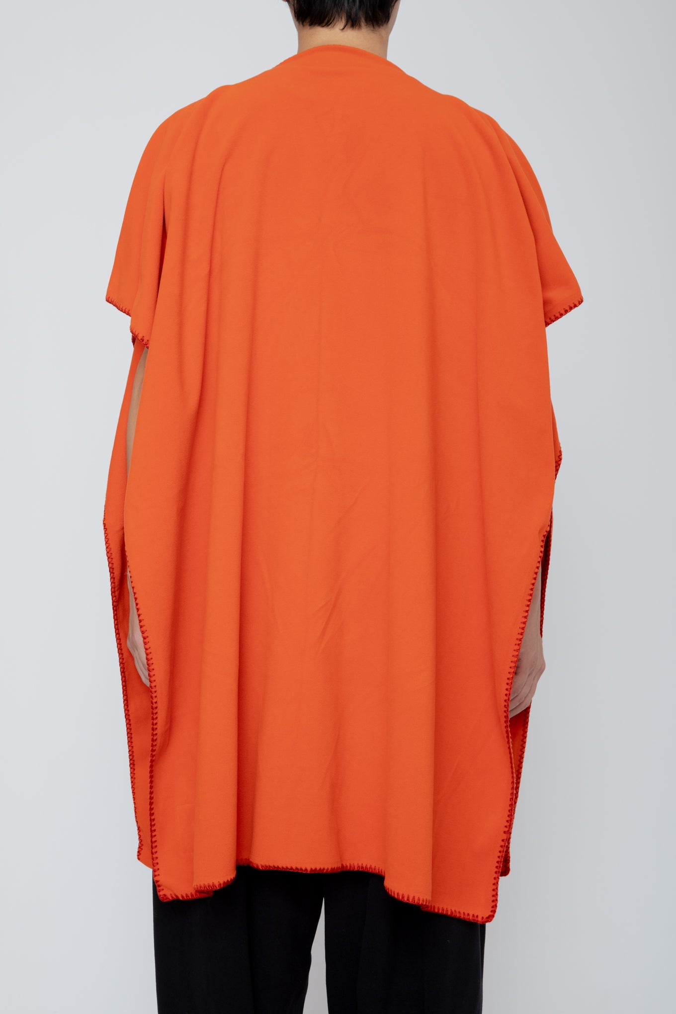 POLARTEC STOLE PONCHO / ORANGE