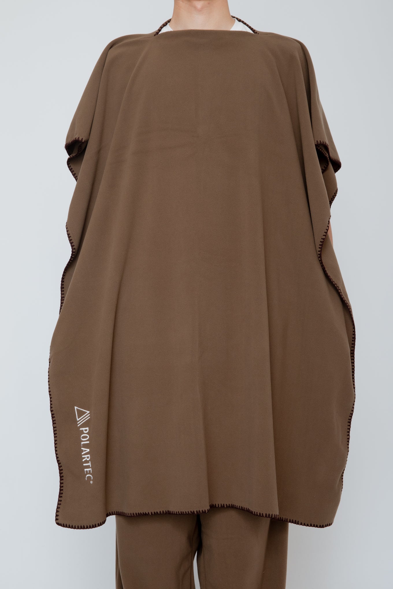 POLARTEC STOLE PONCHO / COYOTE