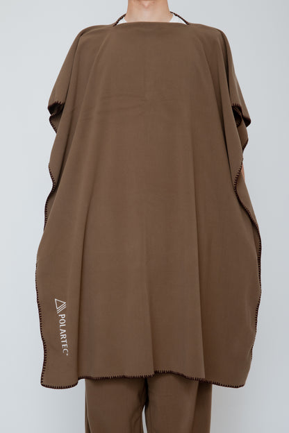 POLARTEC STOLE PONCHO / COYOTE