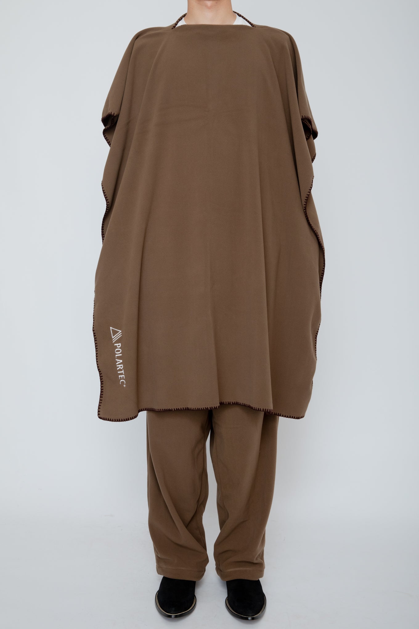 POLARTEC STOLE PONCHO / COYOTE