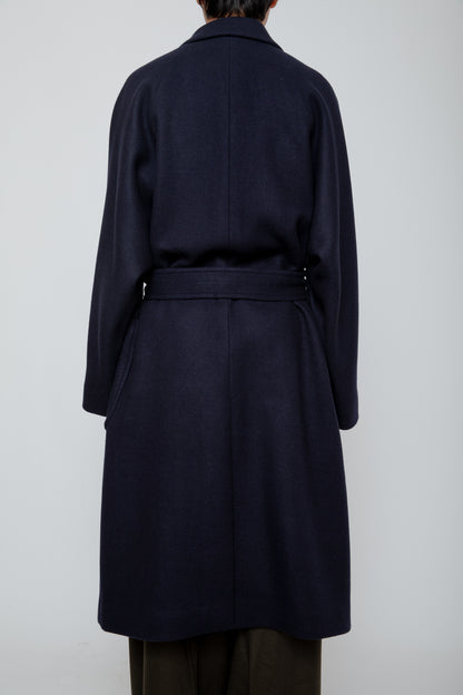 WRAP COAT / NAVY
